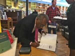 Dwight Lewis signing at Parnassus Books