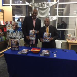 James Threalkill and Dwight Lewis at TSU Bookstore